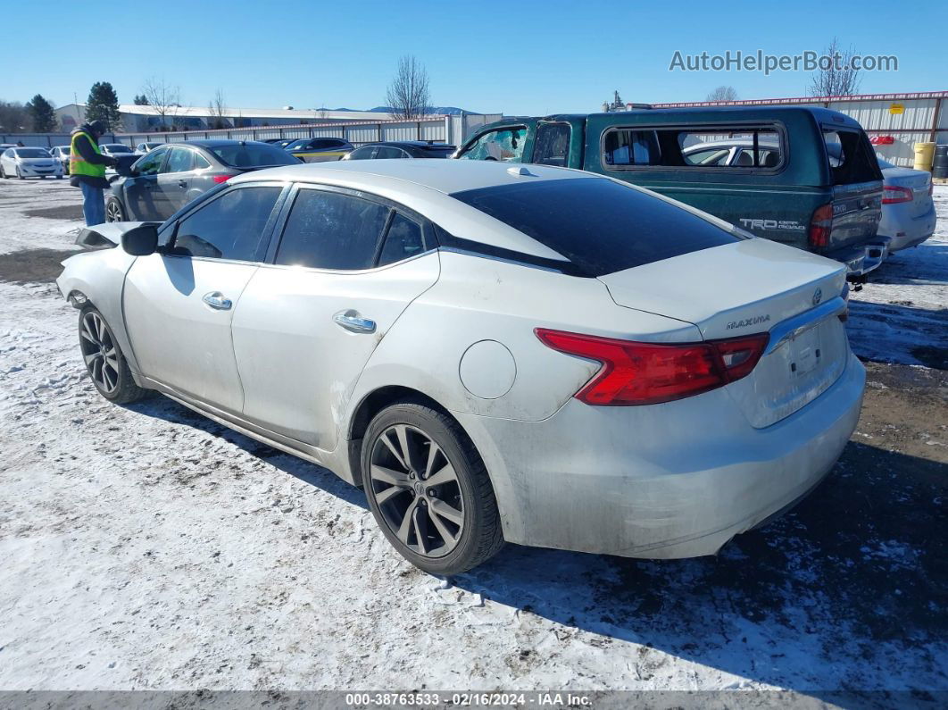 2016 Nissan Maxima 3.5 Platinum/3.5 S/3.5 Sl/3.5 Sr/3.5 Sv White vin: 1N4AA6AP7GC413192