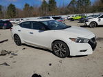 2016 Nissan Maxima 3.5s White vin: 1N4AA6AP7GC413998