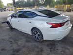 2016 Nissan Maxima 3.5s White vin: 1N4AA6AP7GC428422