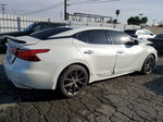 2016 Nissan Maxima 3.5s White vin: 1N4AA6AP7GC429148