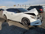 2016 Nissan Maxima 3.5s White vin: 1N4AA6AP7GC429148