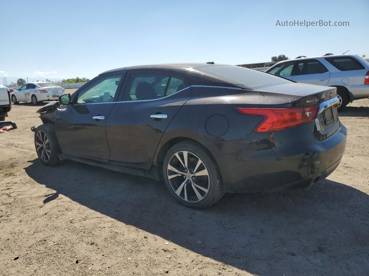 2016 Nissan Maxima 3.5s Black vin: 1N4AA6AP7GC429506