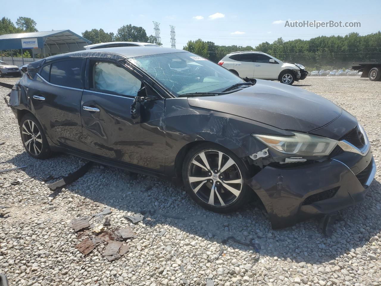 2016 Nissan Maxima 3.5s Brown vin: 1N4AA6AP7GC443356