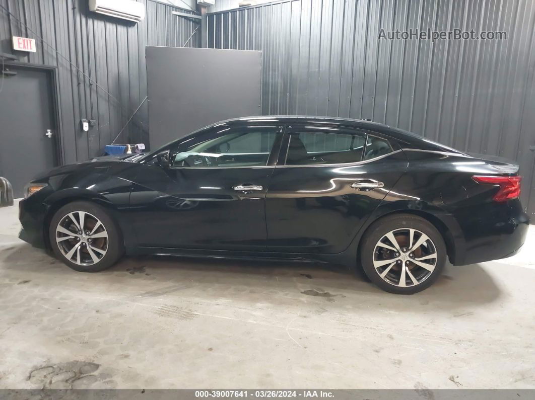 2017 Nissan Maxima 3.5 S Black vin: 1N4AA6AP7HC380812