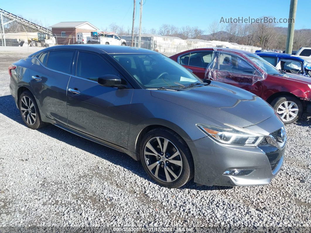 2017 Nissan Maxima 3.5 S Gray vin: 1N4AA6AP7HC383032