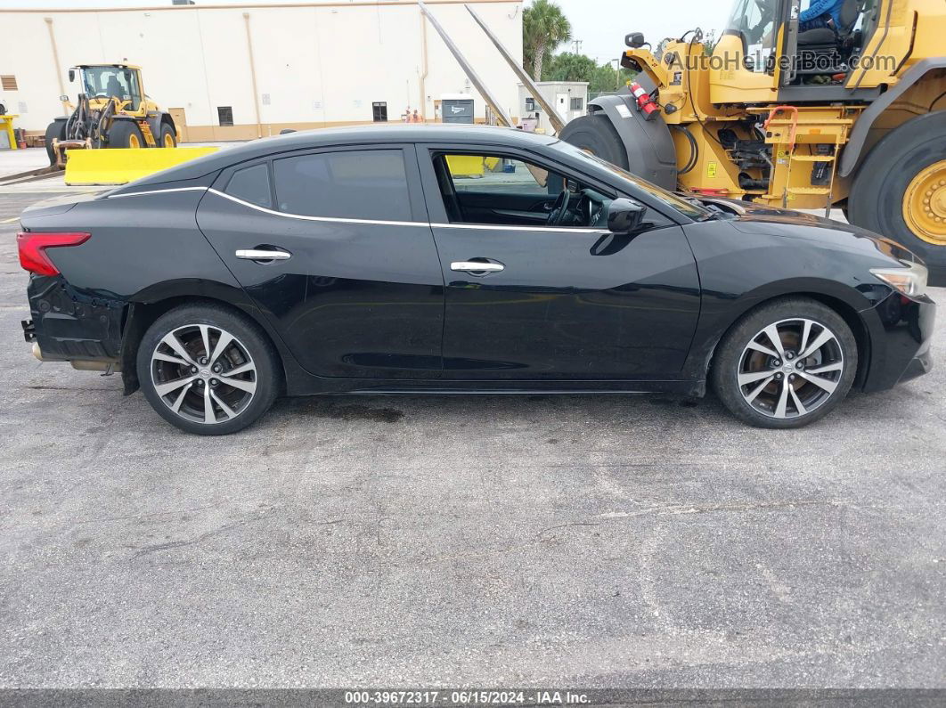 2017 Nissan Maxima 3.5 S Черный vin: 1N4AA6AP7HC385864