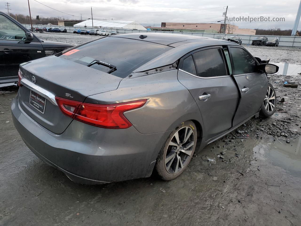 2017 Nissan Maxima 3.5s Charcoal vin: 1N4AA6AP7HC390613