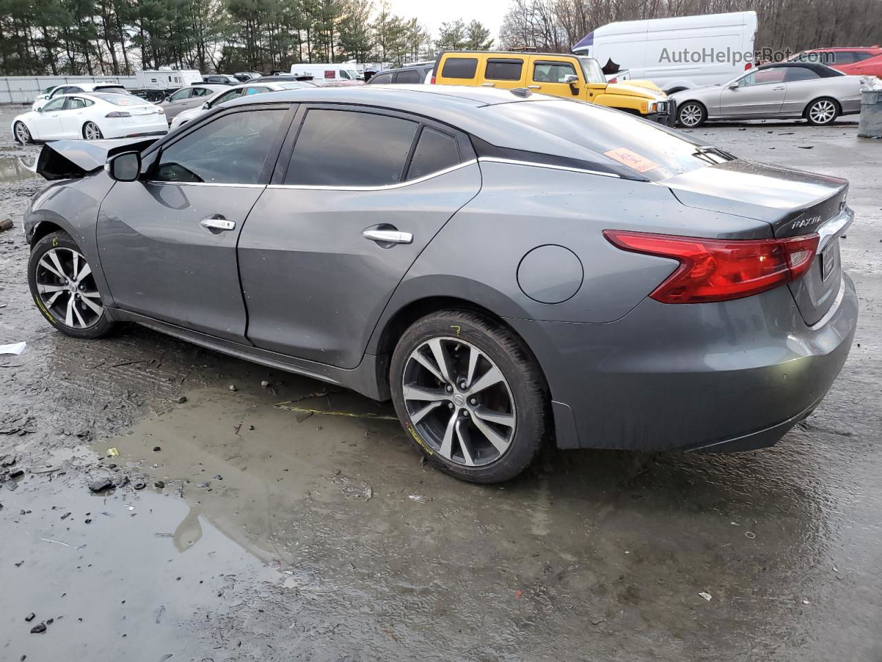 2017 Nissan Maxima 3.5s Угольный vin: 1N4AA6AP7HC390613