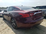 2017 Nissan Maxima 3.5s Бордовый vin: 1N4AA6AP7HC403859