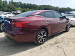 2017 Nissan Maxima 3.5s Burgundy vin: 1N4AA6AP7HC403859