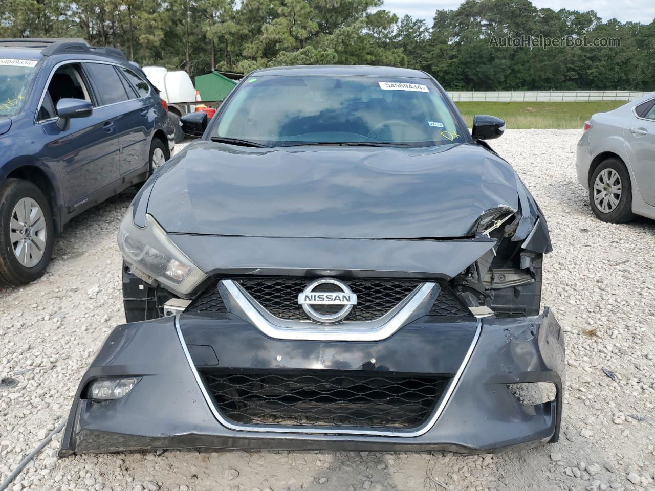 2017 Nissan Maxima 3.5s Gray vin: 1N4AA6AP7HC419558