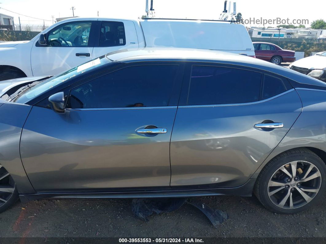 2017 Nissan Maxima 3.5 S Серый vin: 1N4AA6AP7HC422900