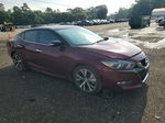 2017 Nissan Maxima 3.5s Burgundy vin: 1N4AA6AP7HC430110