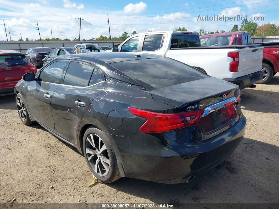 2017 Nissan Maxima 3.5 Platinum Black vin: 1N4AA6AP7HC450678