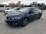 2017 Nissan Maxima 3.5s Blue vin: 1N4AA6AP7HC456397