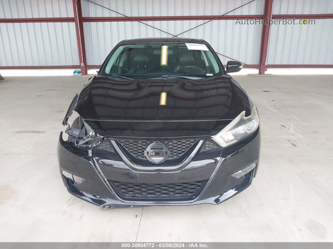 2018 Nissan Maxima 3.5 Sv Черный vin: 1N4AA6AP7JC381660