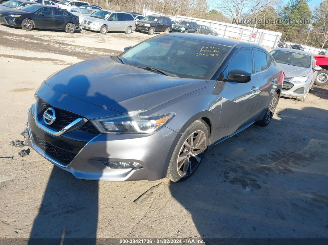 2018 Nissan Maxima 3.5 S Gray vin: 1N4AA6AP7JC387572