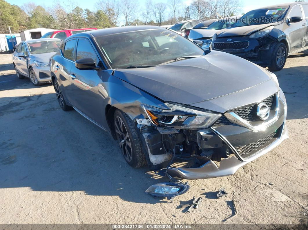 2018 Nissan Maxima 3.5 S Gray vin: 1N4AA6AP7JC387572