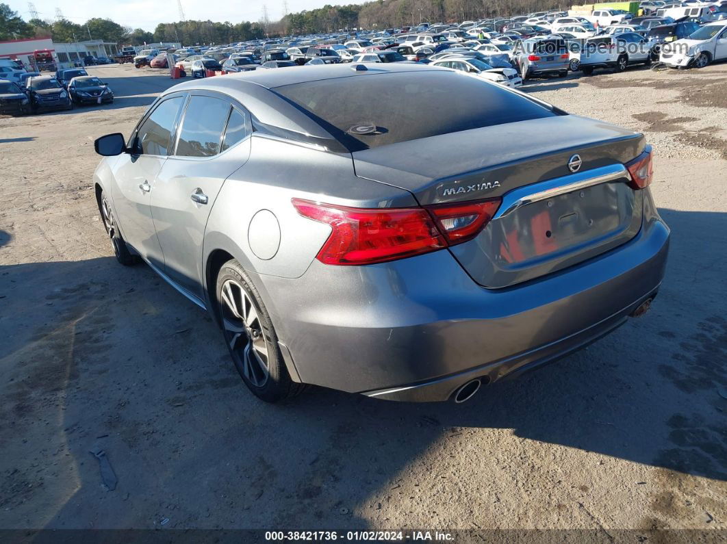 2018 Nissan Maxima 3.5 S Gray vin: 1N4AA6AP7JC387572