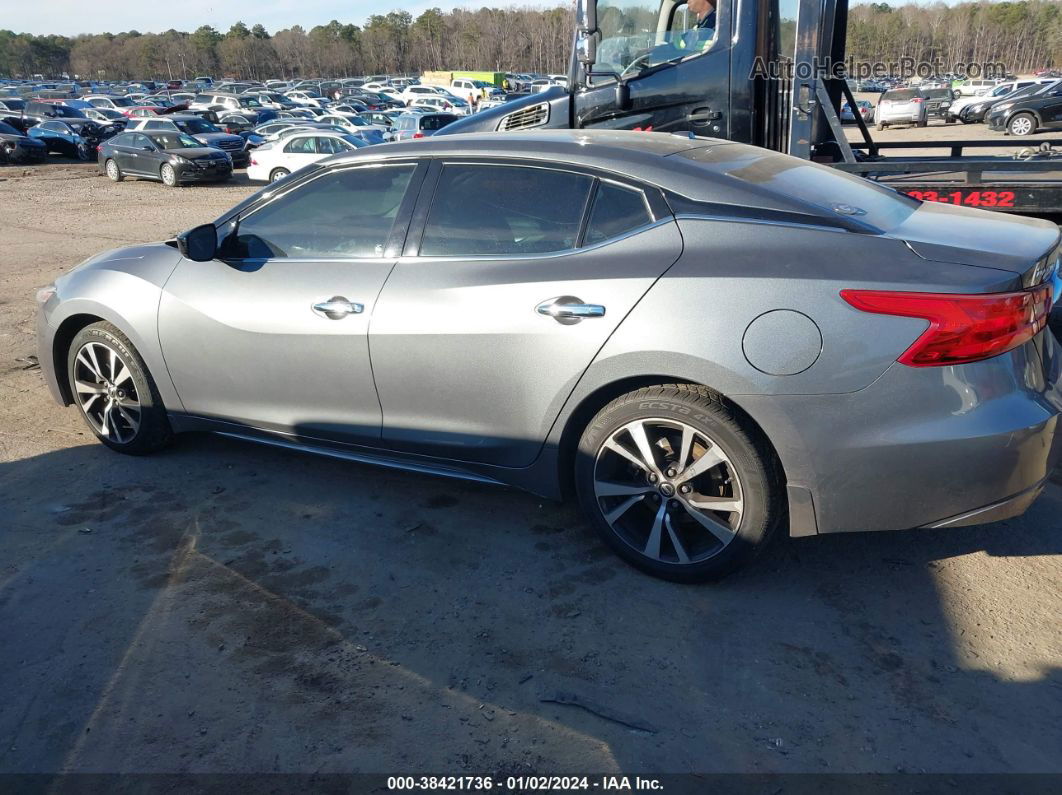 2018 Nissan Maxima 3.5 S Gray vin: 1N4AA6AP7JC387572