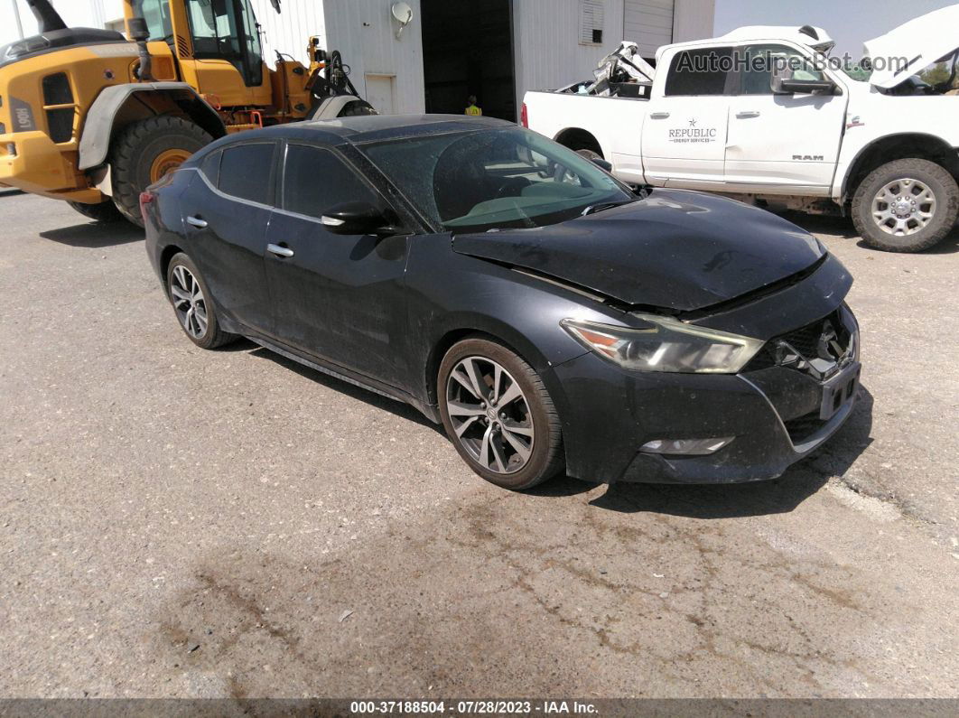 2016 Nissan Maxima 3.5 Sl Gray vin: 1N4AA6AP8GC381305