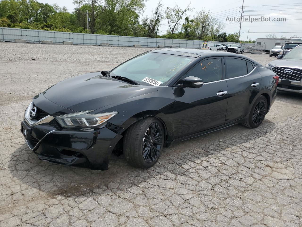 2016 Nissan Maxima 3.5s Black vin: 1N4AA6AP8GC394457