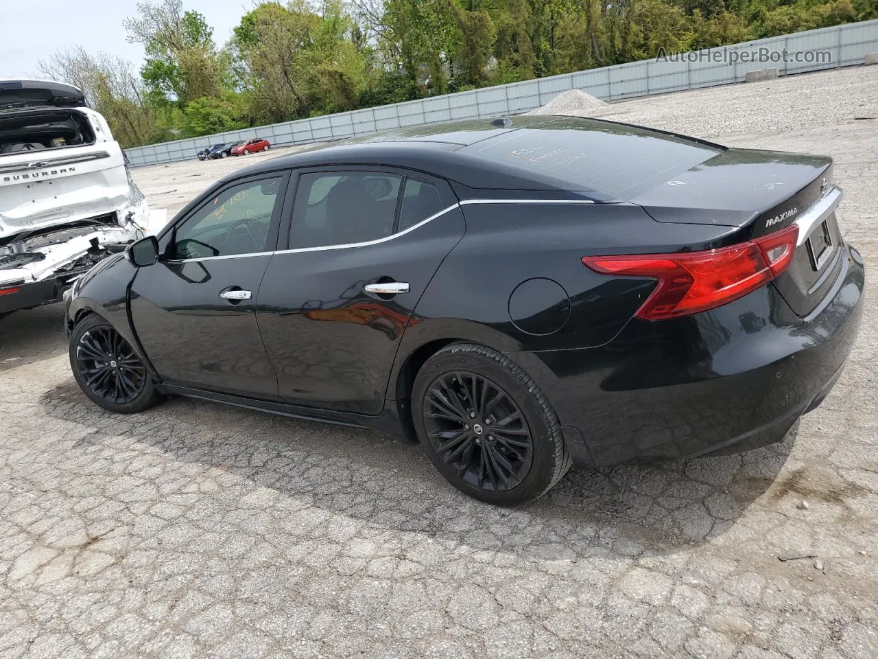 2016 Nissan Maxima 3.5s Black vin: 1N4AA6AP8GC394457