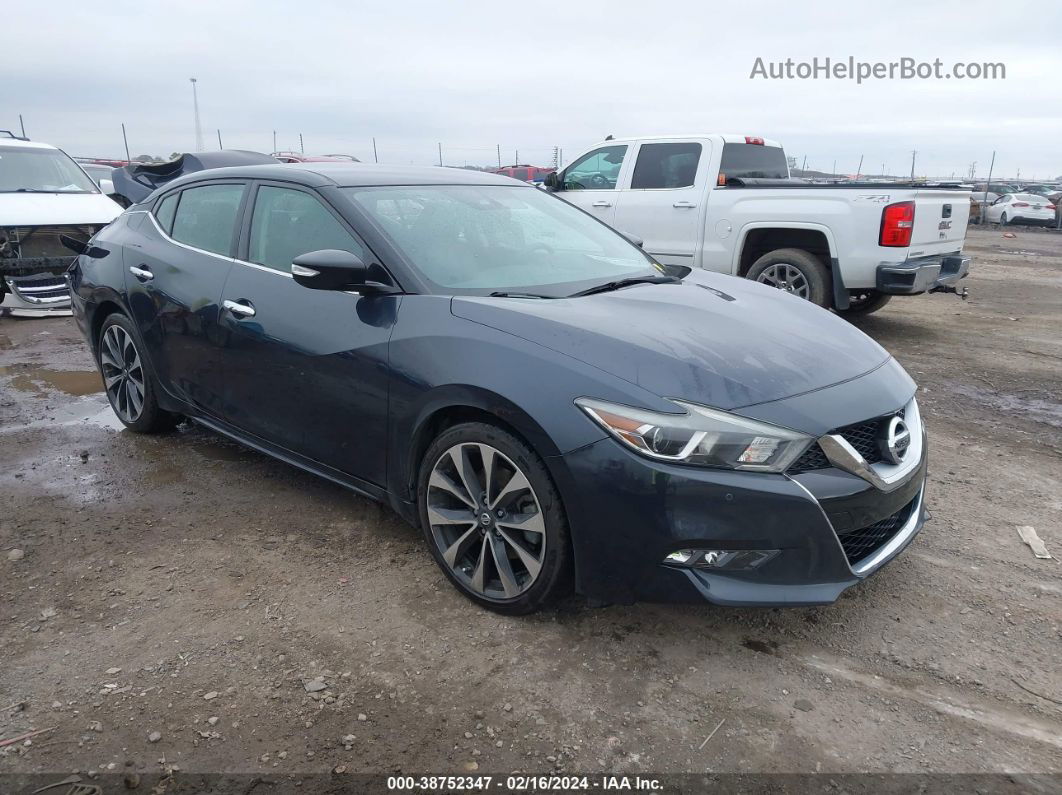 2016 Nissan Maxima 3.5 Sr Black vin: 1N4AA6AP8GC408468