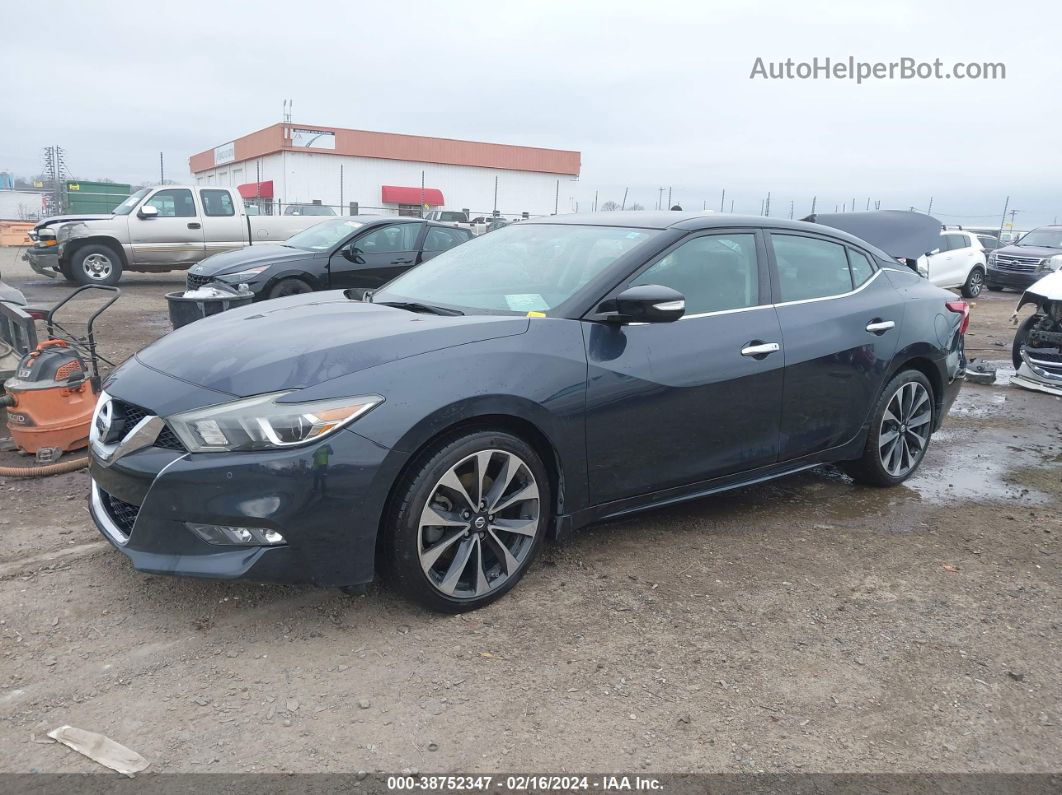 2016 Nissan Maxima 3.5 Sr Black vin: 1N4AA6AP8GC408468