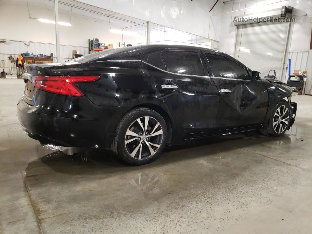 2016 Nissan Maxima 3.5s Black vin: 1N4AA6AP8GC411516