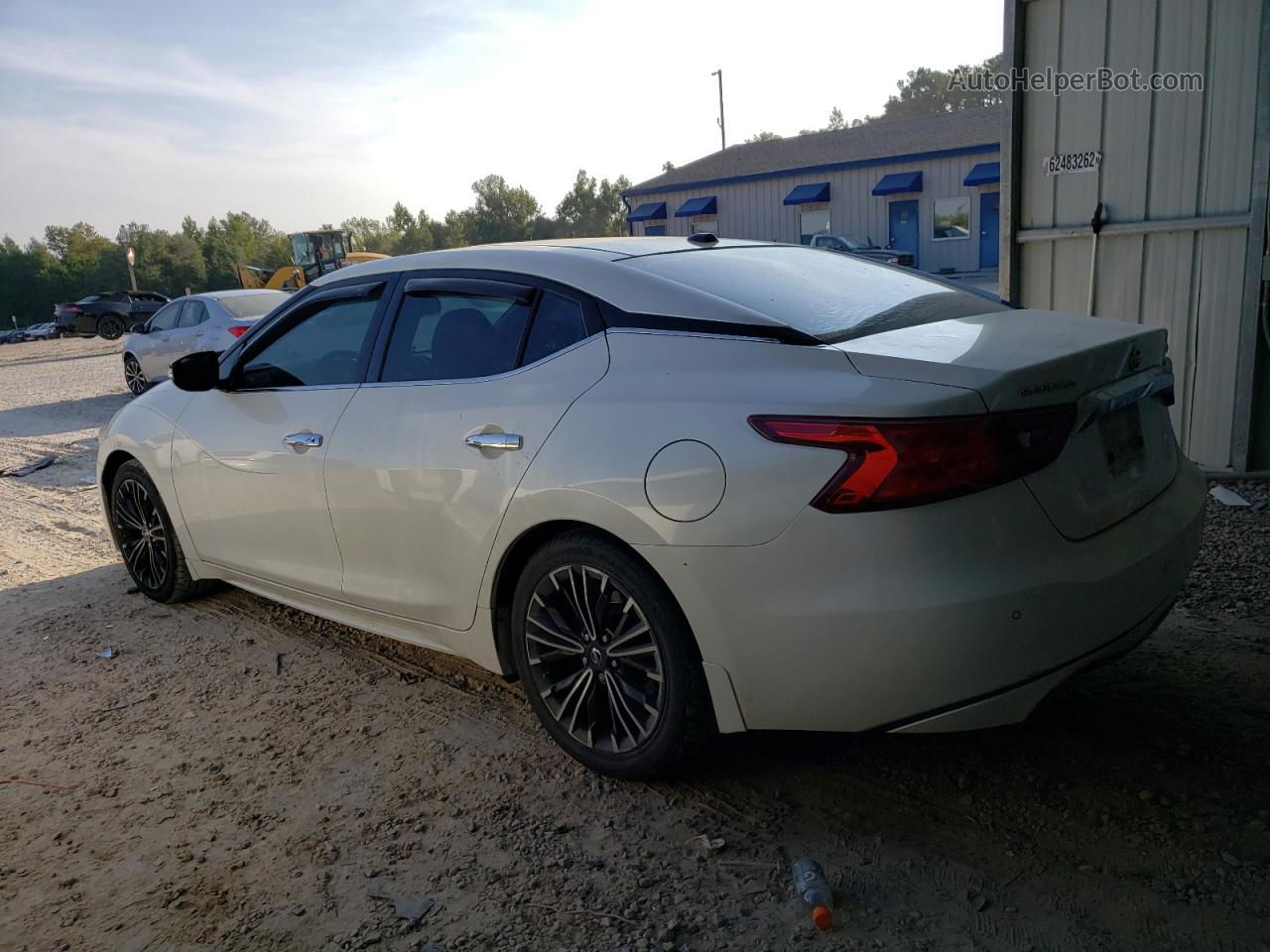 2016 Nissan Maxima 3.5s White vin: 1N4AA6AP8GC422872