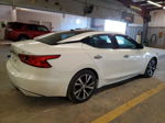 2016 Nissan Maxima 3.5s White vin: 1N4AA6AP8GC437159