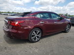 2016 Nissan Maxima 3.5s Burgundy vin: 1N4AA6AP8GC440322