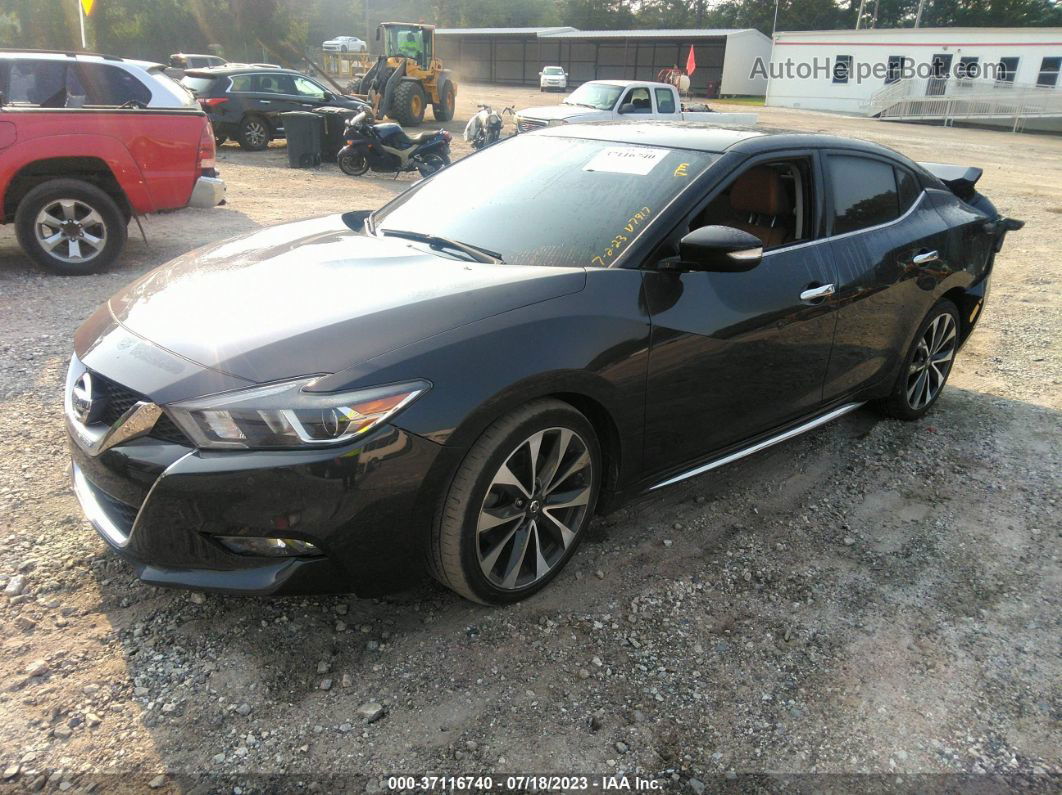 2016 Nissan Maxima 3.5 Sr Gray vin: 1N4AA6AP8GC447917