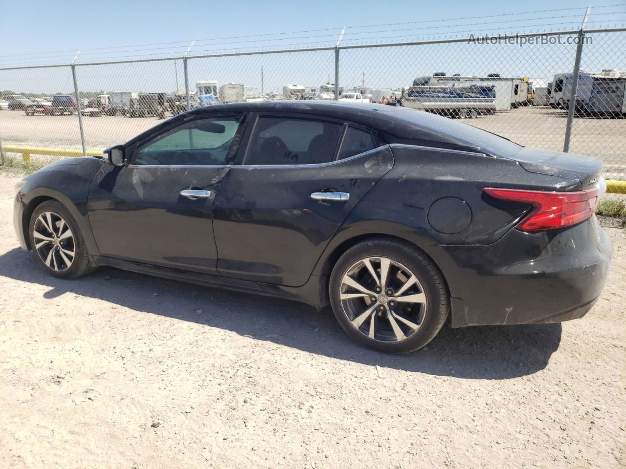 2017 Nissan Maxima 3.5s Черный vin: 1N4AA6AP8HC408651