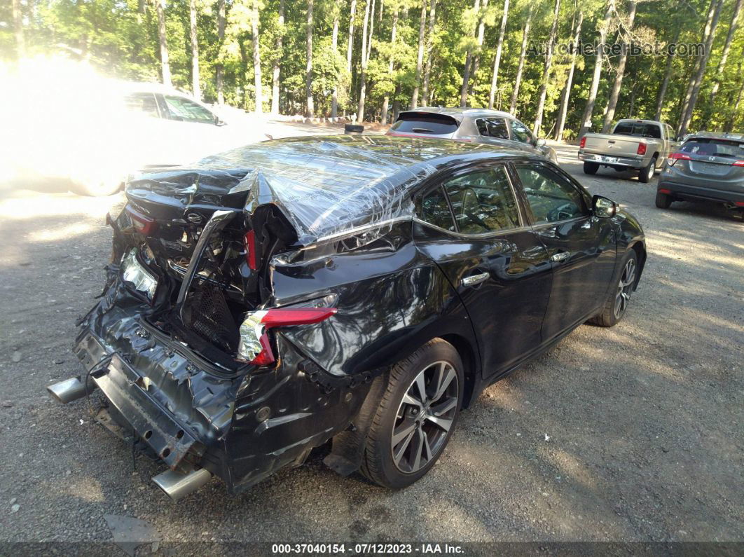 2017 Nissan Maxima Sv Black vin: 1N4AA6AP8HC427412