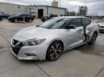 2017 Nissan Maxima 3.5s Silver vin: 1N4AA6AP8HC444839