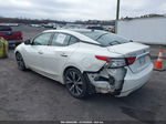 2017 Nissan Maxima 3.5 Platinum White vin: 1N4AA6AP8HC446378