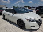 2018 Nissan Maxima 3.5s White vin: 1N4AA6AP8JC361546