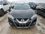 2016 Nissan Maxima 3.5s Black vin: 1N4AA6AP9GC396363