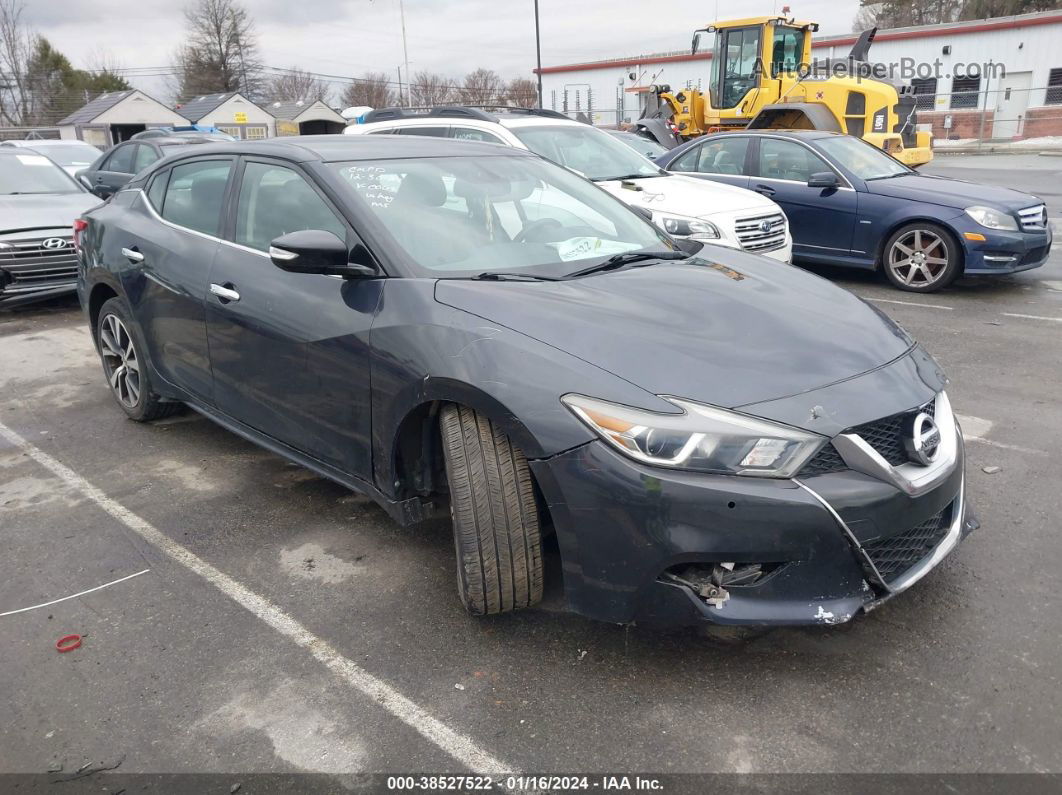 2016 Nissan Maxima 3.5 Sv Blue vin: 1N4AA6AP9GC420063