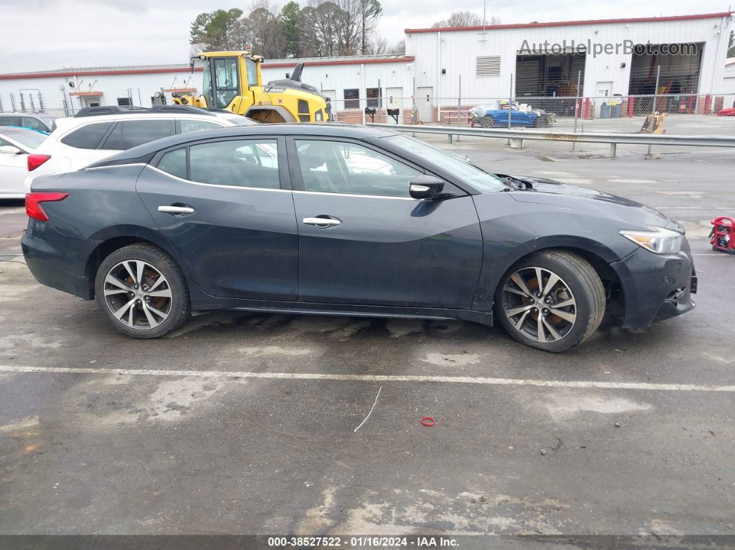 2016 Nissan Maxima 3.5 Sv Blue vin: 1N4AA6AP9GC420063