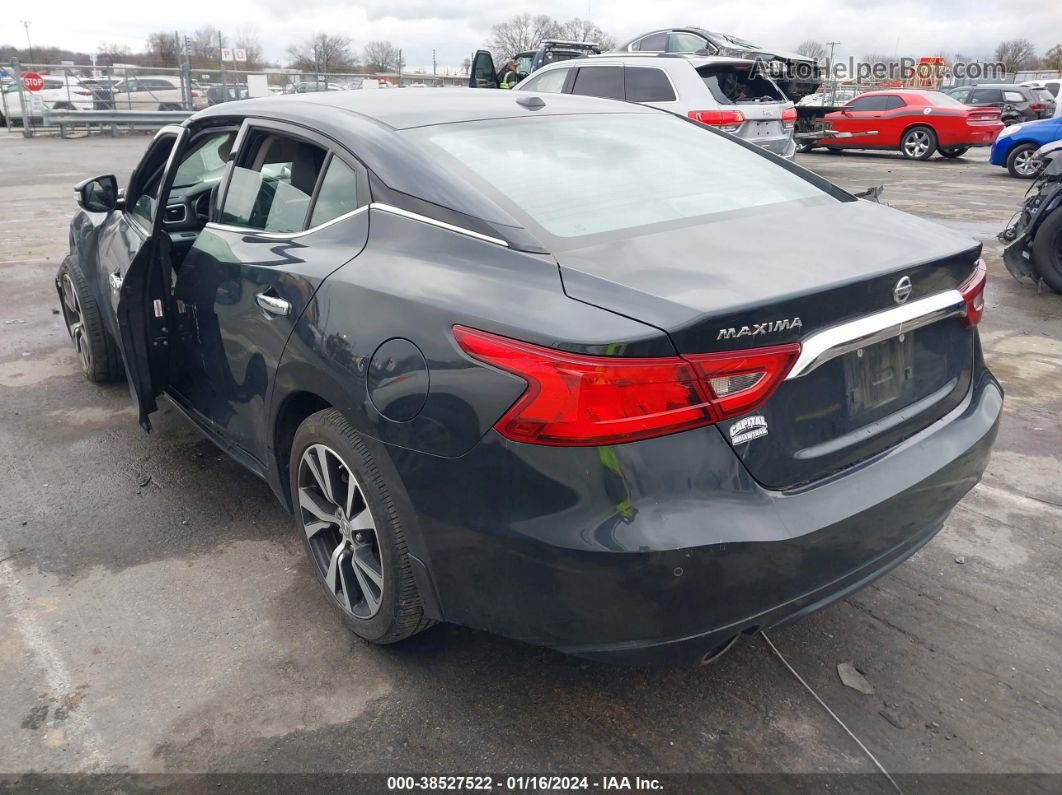 2016 Nissan Maxima 3.5 Sv Blue vin: 1N4AA6AP9GC420063