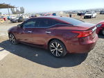 2016 Nissan Maxima 3.5s Burgundy vin: 1N4AA6AP9GC420113