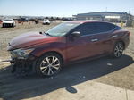 2016 Nissan Maxima 3.5s Burgundy vin: 1N4AA6AP9GC420113