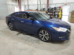 2016 Nissan Maxima 3.5s Blue vin: 1N4AA6AP9GC430916