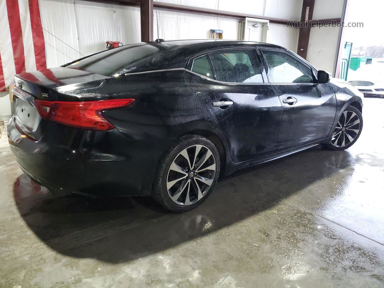 2016 Nissan Maxima 3.5s Black vin: 1N4AA6AP9GC434626