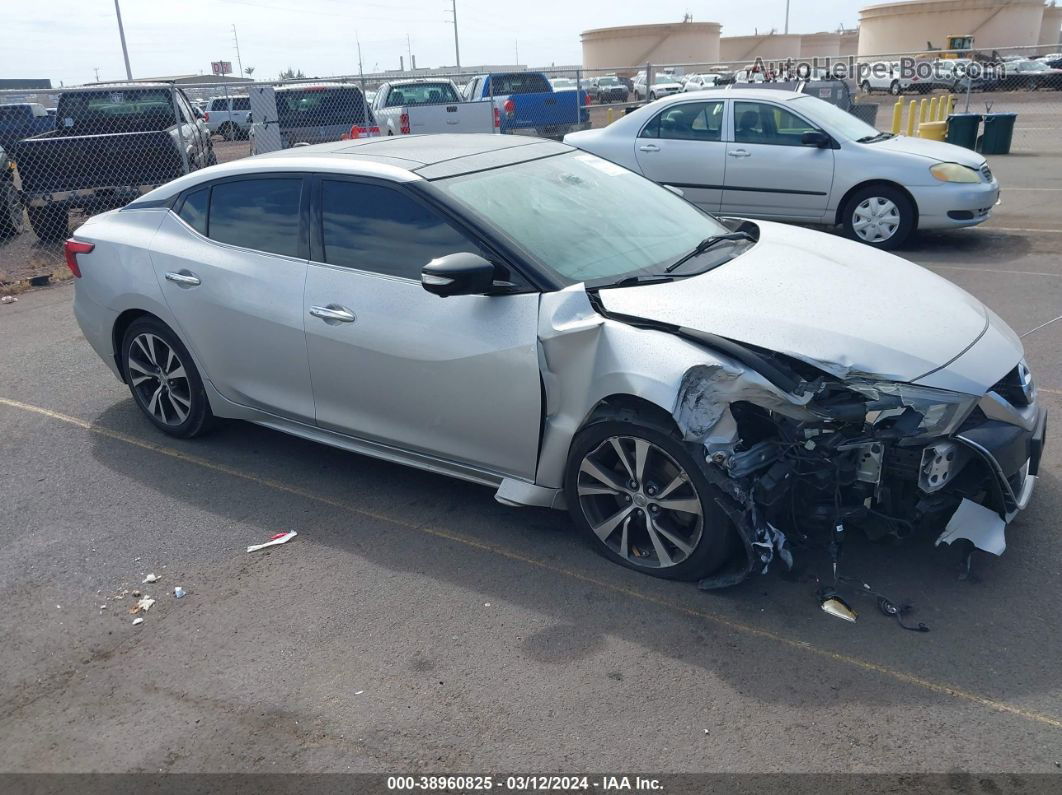 2016 Nissan Maxima 3.5 Platinum Gray vin: 1N4AA6AP9GC435517