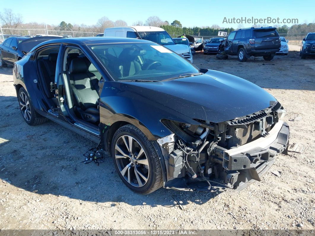 2017 Nissan Maxima 3.5 Sl Black vin: 1N4AA6AP9HC362506