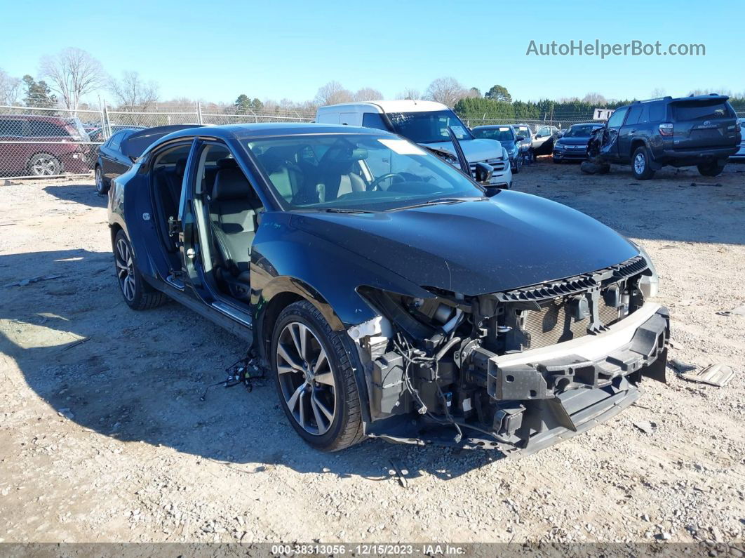 2017 Nissan Maxima 3.5 Sl Black vin: 1N4AA6AP9HC362506